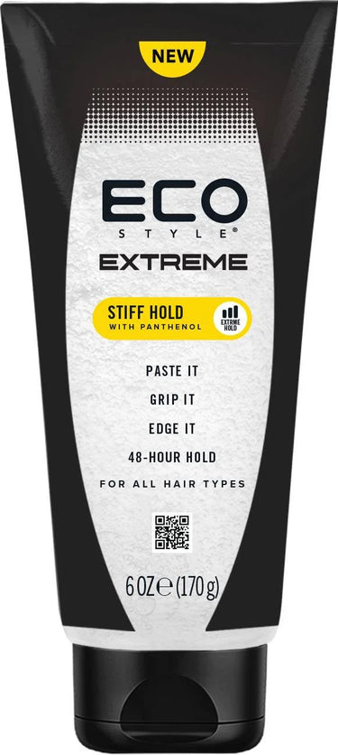 Eco Style Extreme Stiff Hold Styling Gel with Panthenol (6 oz / 170 g) - ANNS BEAUTY SUPPLY